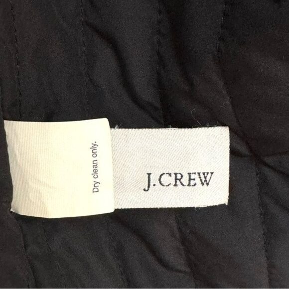 J Crew Peacoat university jacket Thinsulate Size Large Gray Wool Classic Large - Picture 9 of 10